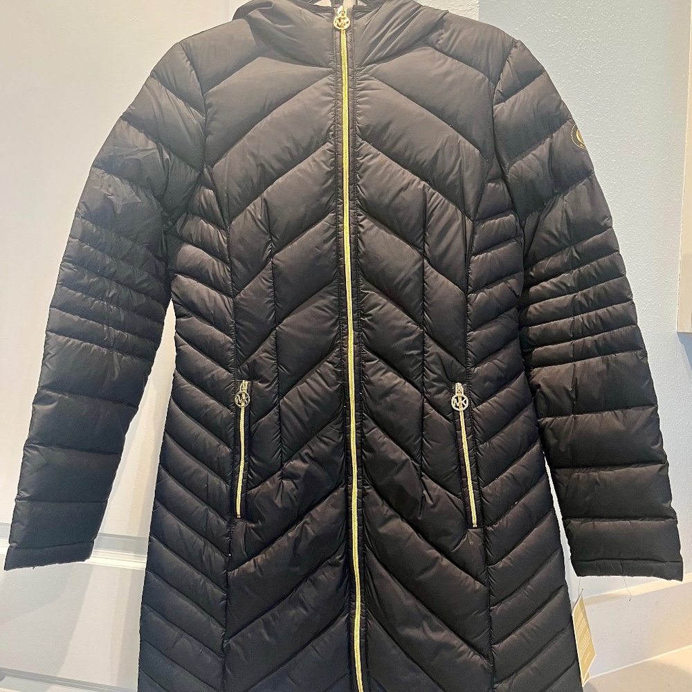 MICHAEL Michael Kors Women's Hooded Packable Puffer Coat